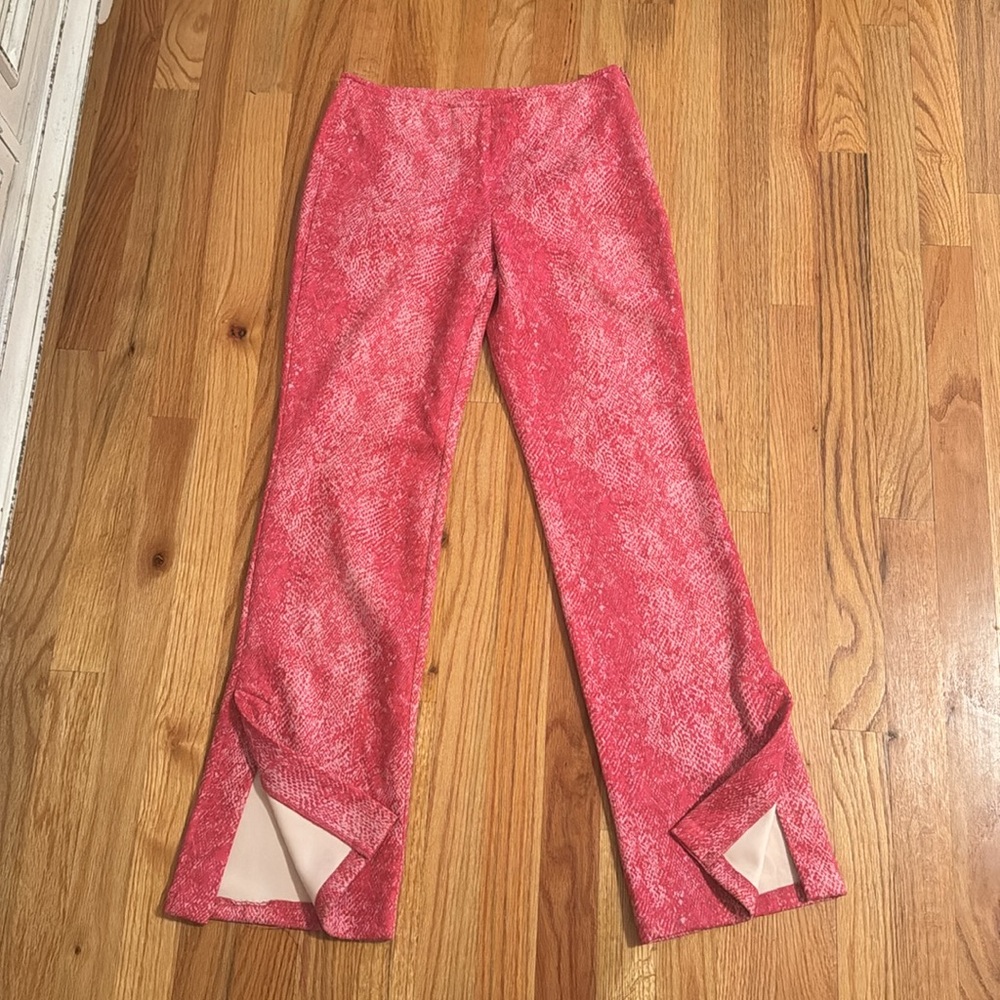UO Vivica Pink Flare Pants - Picture 3 of 9